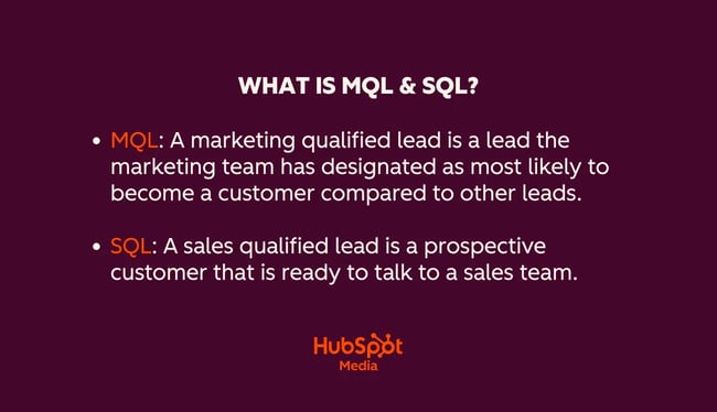 mql vs sql, mqls are leads more likely to convert than others while sqls are ready to talk with sales